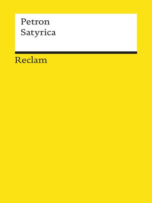 cover image of Satyrica